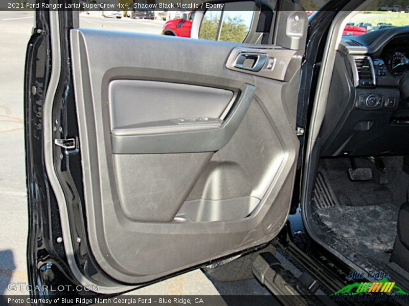 Shadow Black Metallic / Ebony 2021 Ford Ranger Lariat SuperCrew 4x4