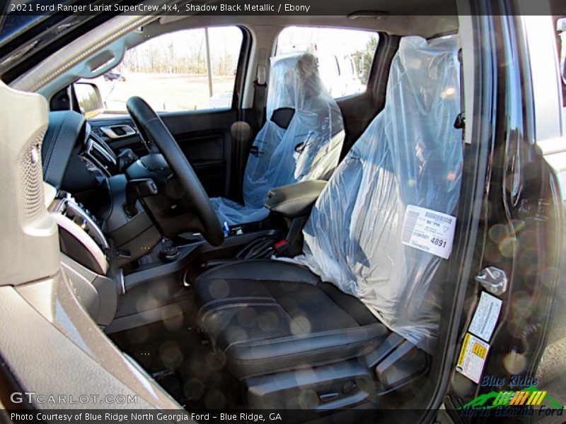 Shadow Black Metallic / Ebony 2021 Ford Ranger Lariat SuperCrew 4x4