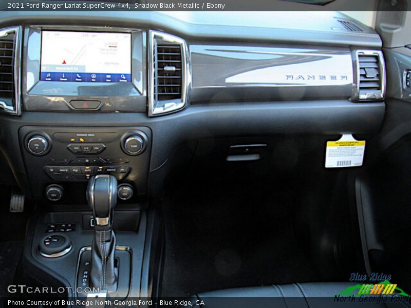 Shadow Black Metallic / Ebony 2021 Ford Ranger Lariat SuperCrew 4x4