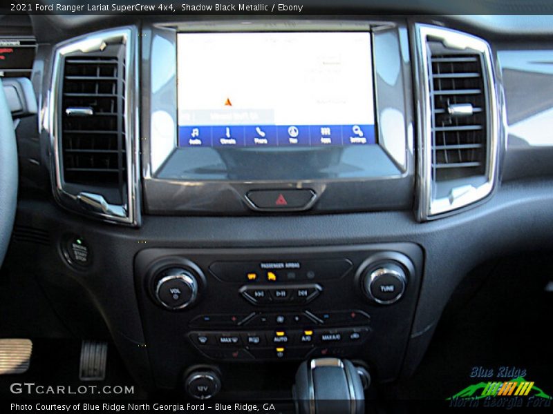 Shadow Black Metallic / Ebony 2021 Ford Ranger Lariat SuperCrew 4x4