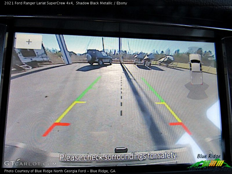 Shadow Black Metallic / Ebony 2021 Ford Ranger Lariat SuperCrew 4x4