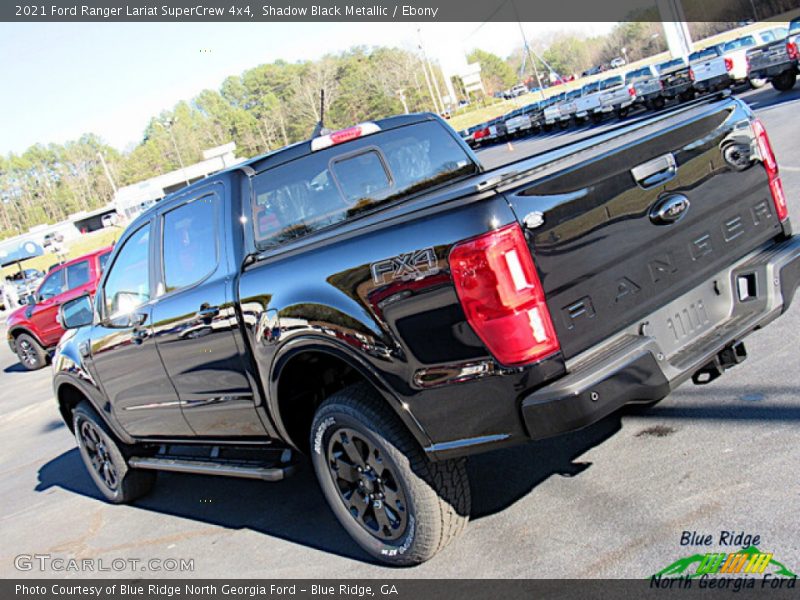 Shadow Black Metallic / Ebony 2021 Ford Ranger Lariat SuperCrew 4x4