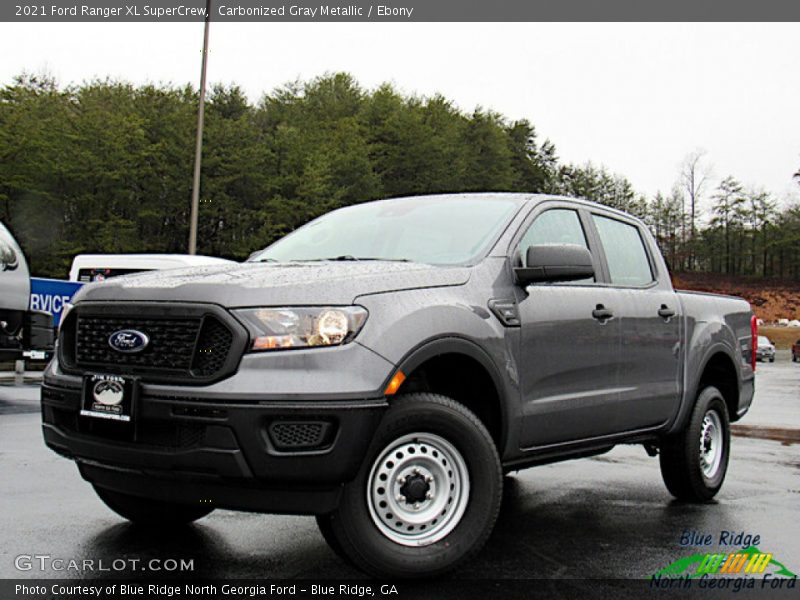Carbonized Gray Metallic / Ebony 2021 Ford Ranger XL SuperCrew
