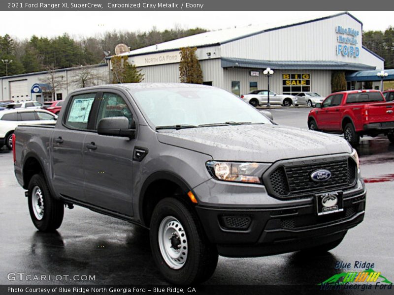 Carbonized Gray Metallic / Ebony 2021 Ford Ranger XL SuperCrew