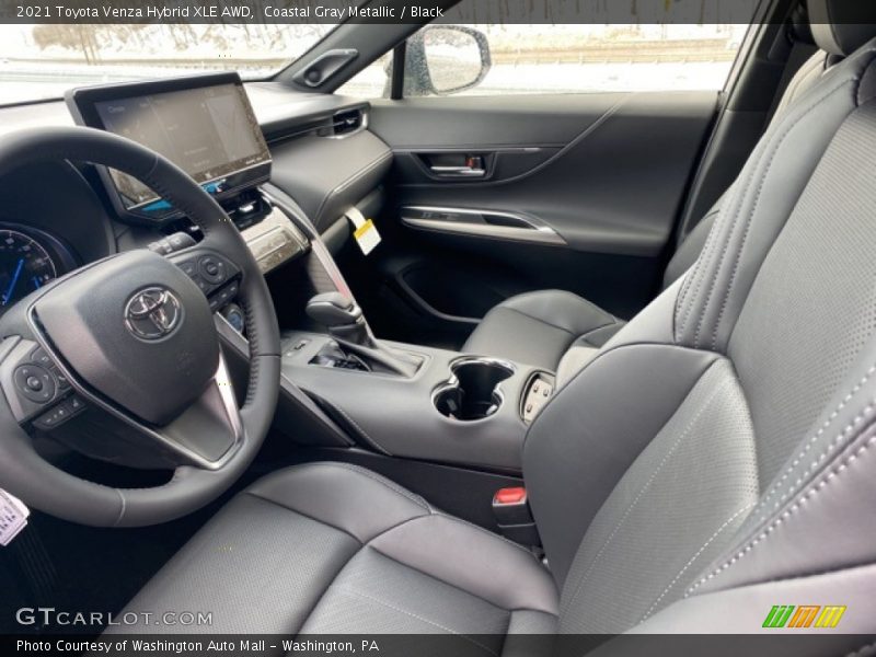 Coastal Gray Metallic / Black 2021 Toyota Venza Hybrid XLE AWD