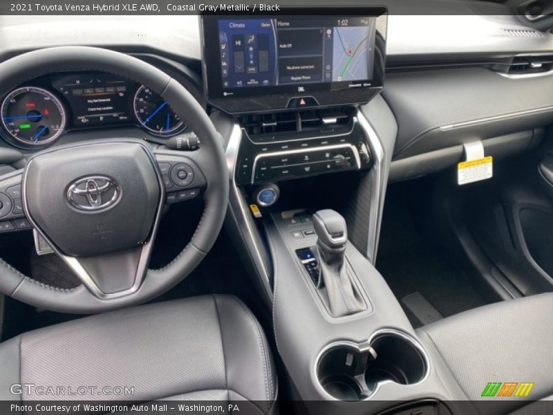 Coastal Gray Metallic / Black 2021 Toyota Venza Hybrid XLE AWD
