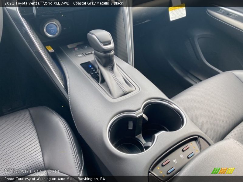 Coastal Gray Metallic / Black 2021 Toyota Venza Hybrid XLE AWD