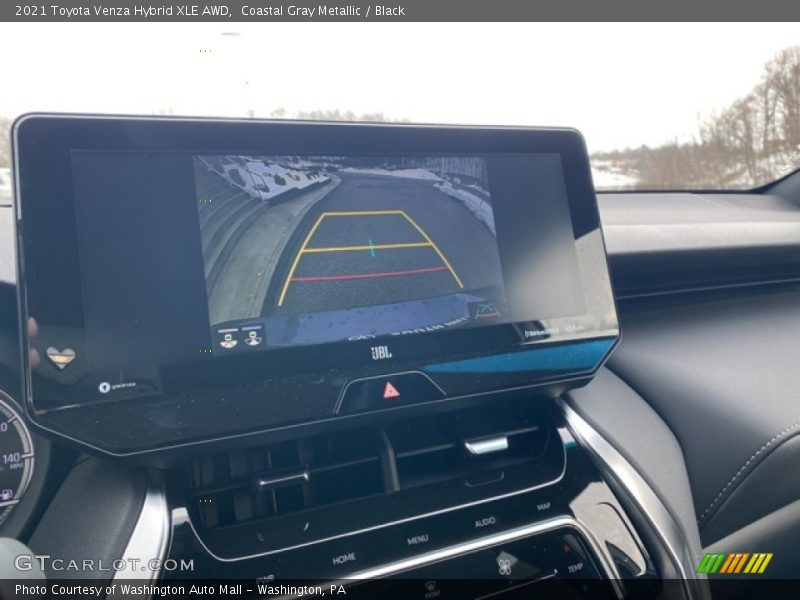 Coastal Gray Metallic / Black 2021 Toyota Venza Hybrid XLE AWD
