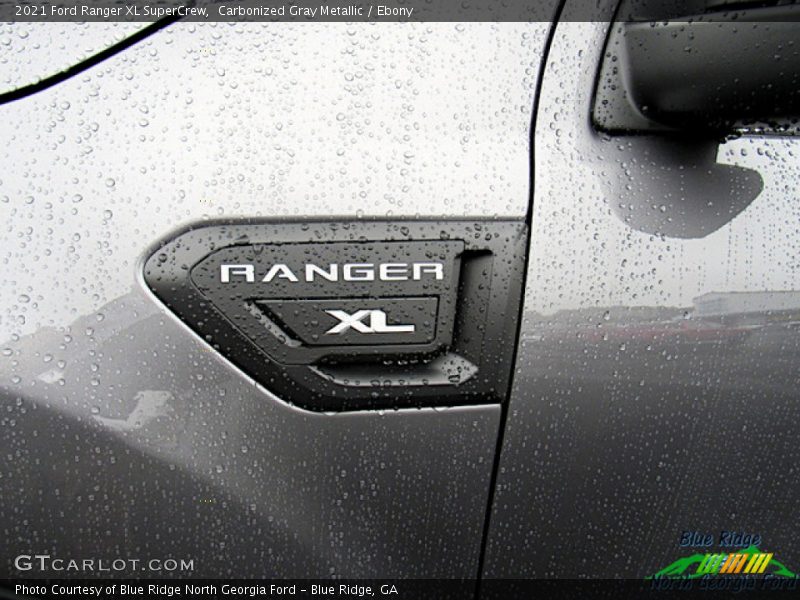 Carbonized Gray Metallic / Ebony 2021 Ford Ranger XL SuperCrew