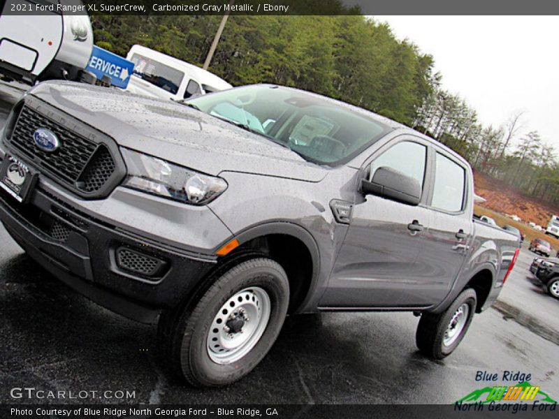 Carbonized Gray Metallic / Ebony 2021 Ford Ranger XL SuperCrew