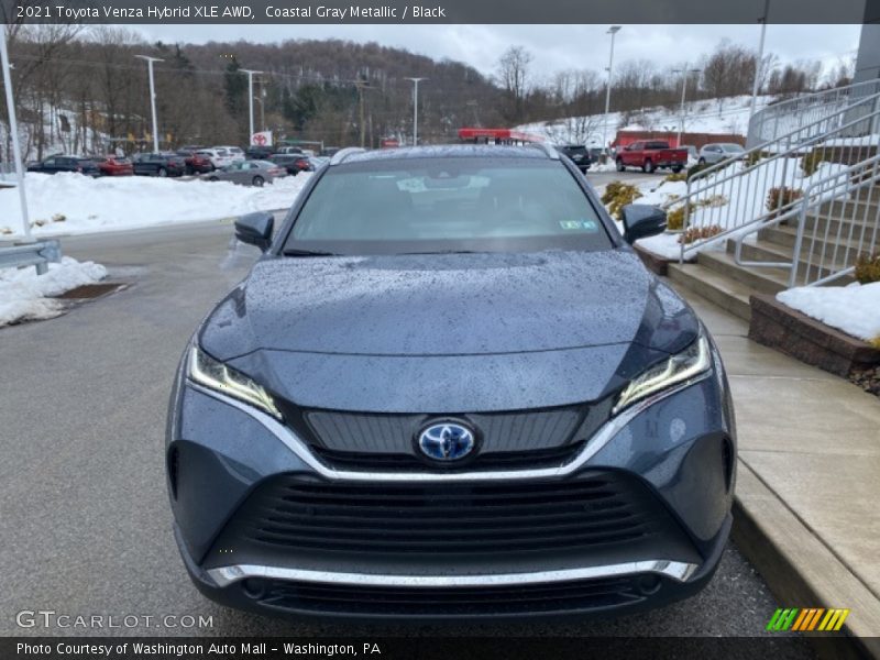 Coastal Gray Metallic / Black 2021 Toyota Venza Hybrid XLE AWD