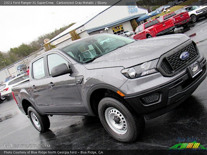 Carbonized Gray Metallic / Ebony 2021 Ford Ranger XL SuperCrew
