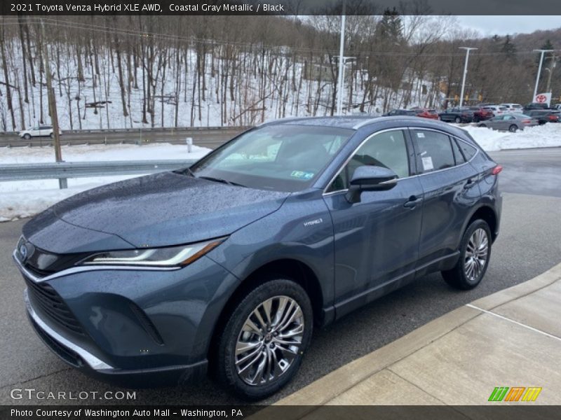 Coastal Gray Metallic / Black 2021 Toyota Venza Hybrid XLE AWD