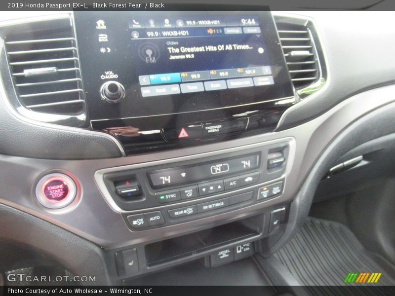 Black Forest Pearl / Black 2019 Honda Passport EX-L