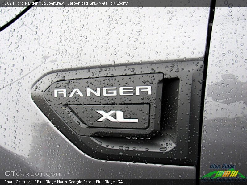 Carbonized Gray Metallic / Ebony 2021 Ford Ranger XL SuperCrew