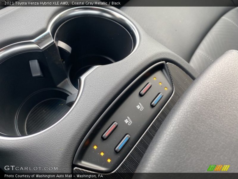 Coastal Gray Metallic / Black 2021 Toyota Venza Hybrid XLE AWD
