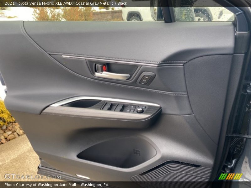 Coastal Gray Metallic / Black 2021 Toyota Venza Hybrid XLE AWD