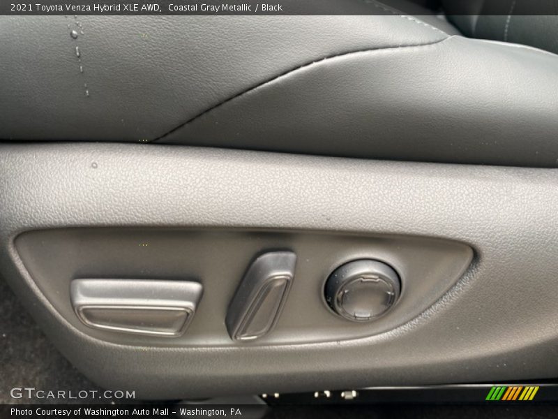 Coastal Gray Metallic / Black 2021 Toyota Venza Hybrid XLE AWD