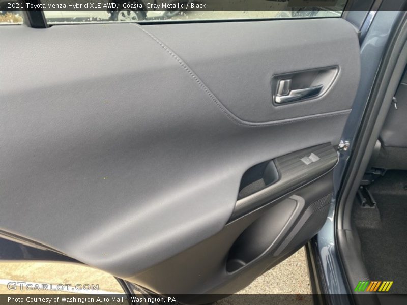 Coastal Gray Metallic / Black 2021 Toyota Venza Hybrid XLE AWD