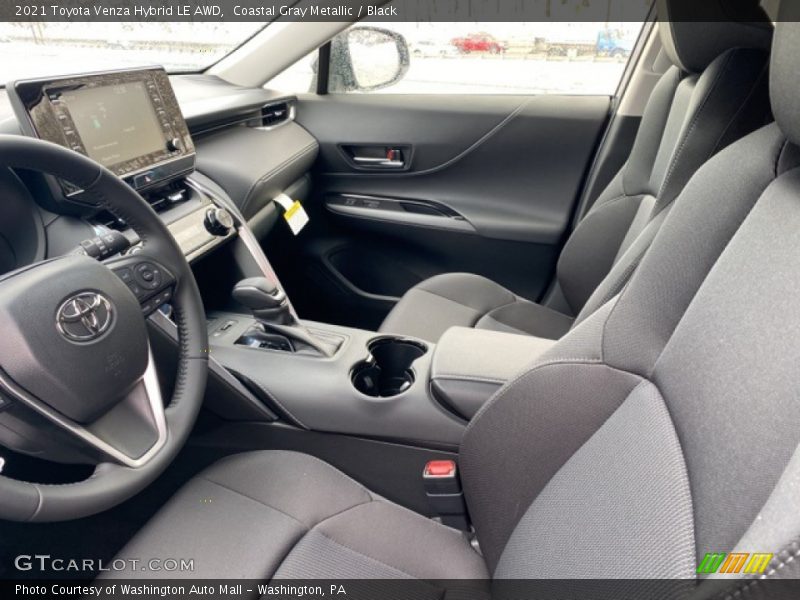 Coastal Gray Metallic / Black 2021 Toyota Venza Hybrid LE AWD