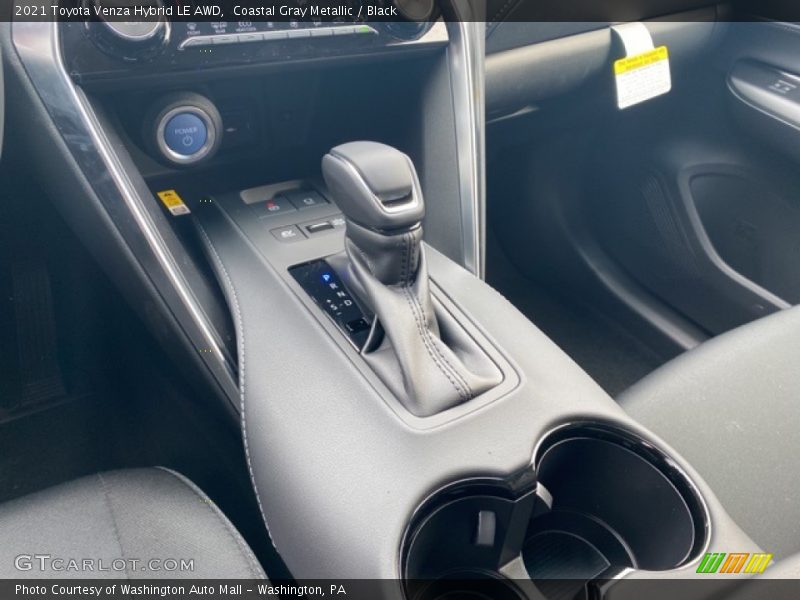 Coastal Gray Metallic / Black 2021 Toyota Venza Hybrid LE AWD