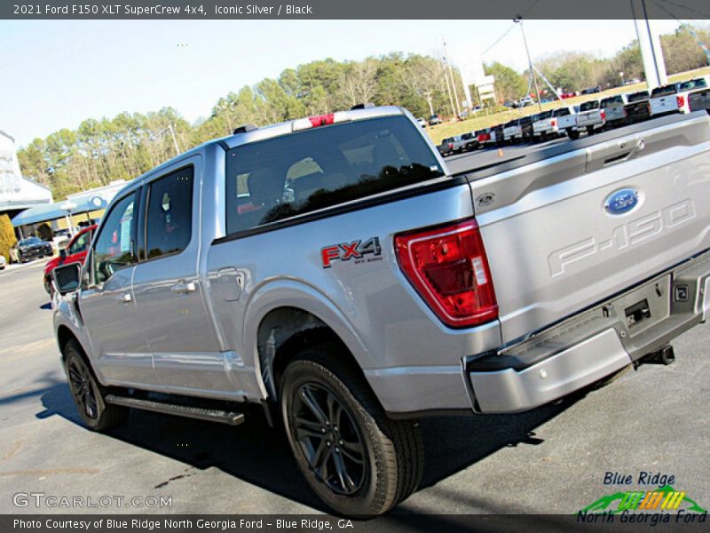 Iconic Silver / Black 2021 Ford F150 XLT SuperCrew 4x4