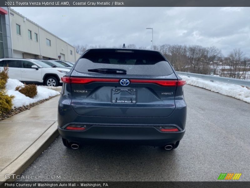 Coastal Gray Metallic / Black 2021 Toyota Venza Hybrid LE AWD