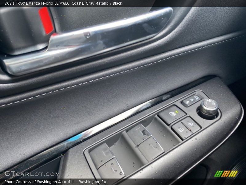 Coastal Gray Metallic / Black 2021 Toyota Venza Hybrid LE AWD
