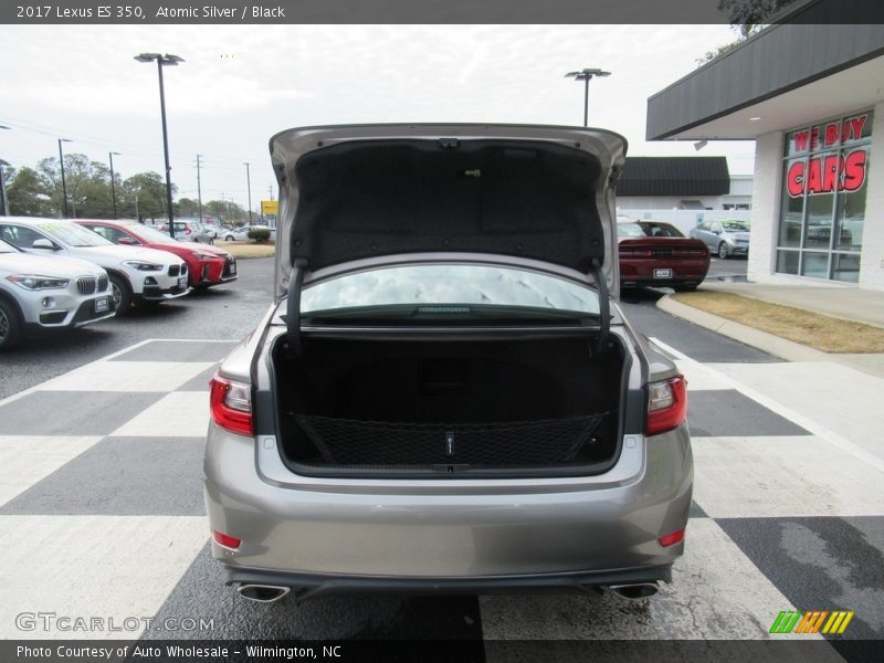Atomic Silver / Black 2017 Lexus ES 350