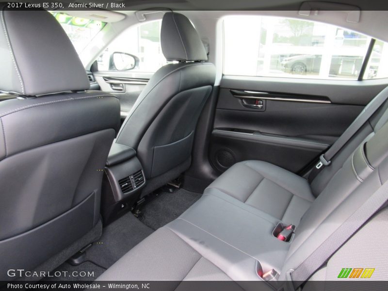 Atomic Silver / Black 2017 Lexus ES 350