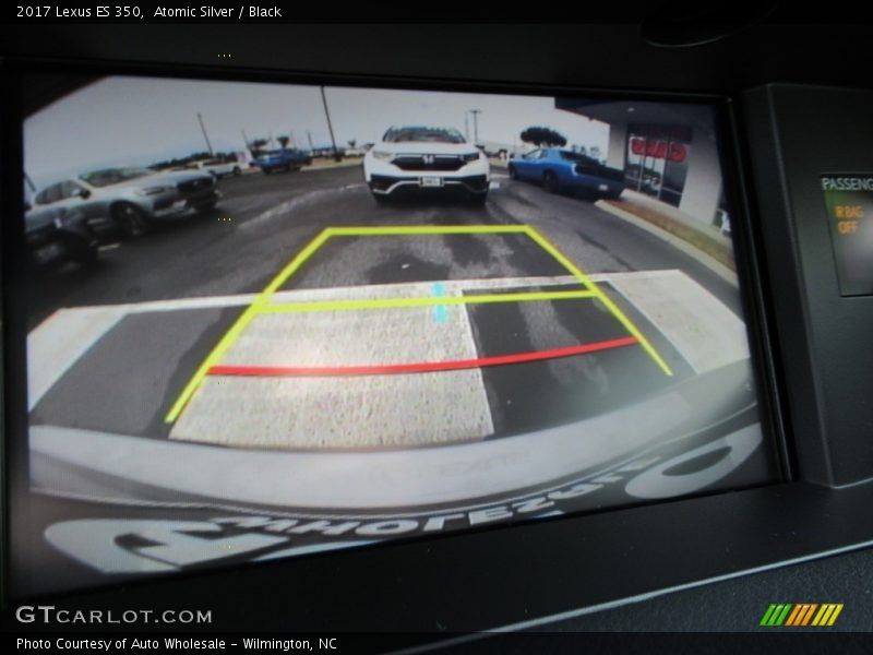 Atomic Silver / Black 2017 Lexus ES 350