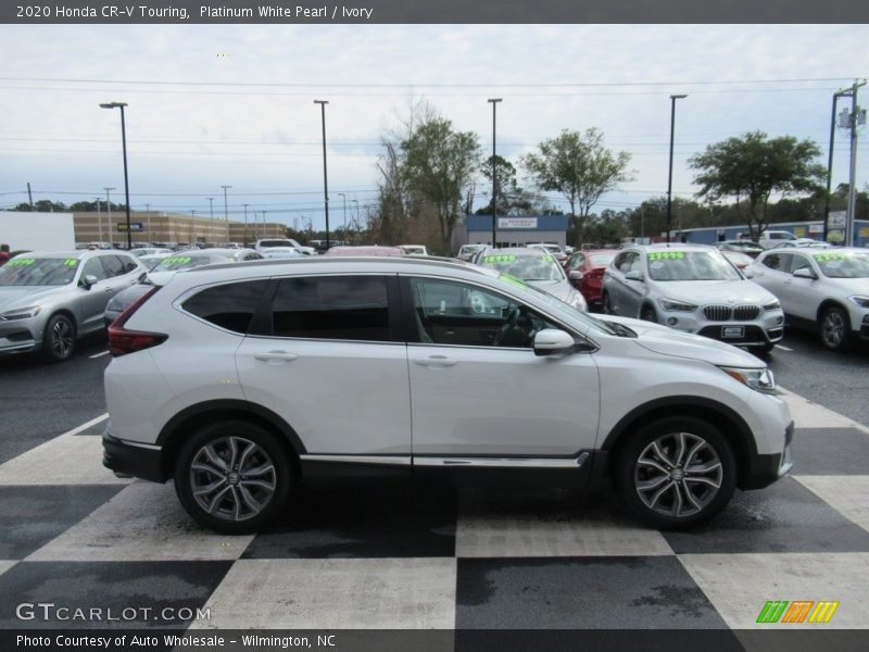Platinum White Pearl / Ivory 2020 Honda CR-V Touring