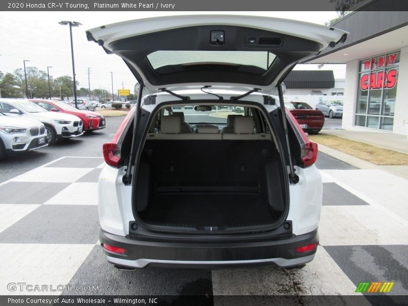 Platinum White Pearl / Ivory 2020 Honda CR-V Touring