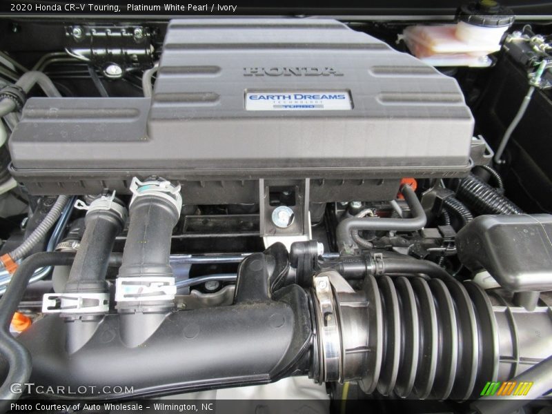 Platinum White Pearl / Ivory 2020 Honda CR-V Touring