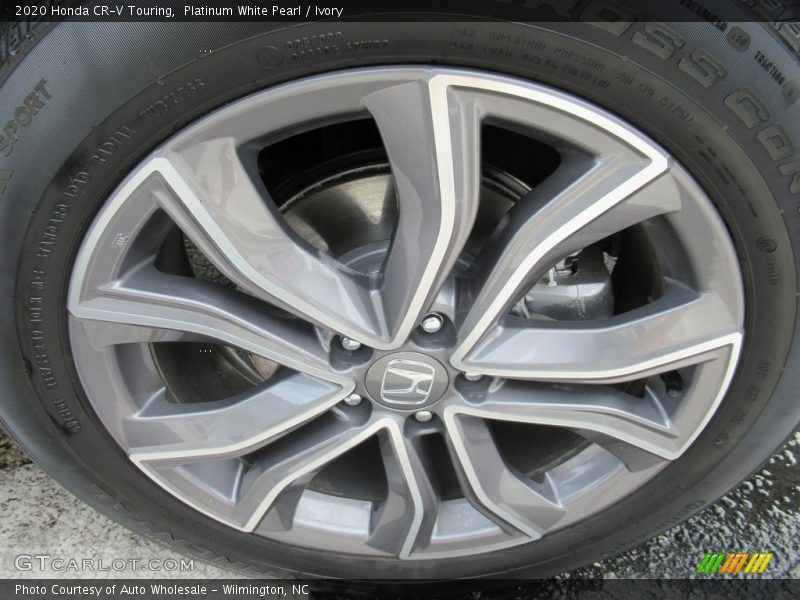Platinum White Pearl / Ivory 2020 Honda CR-V Touring