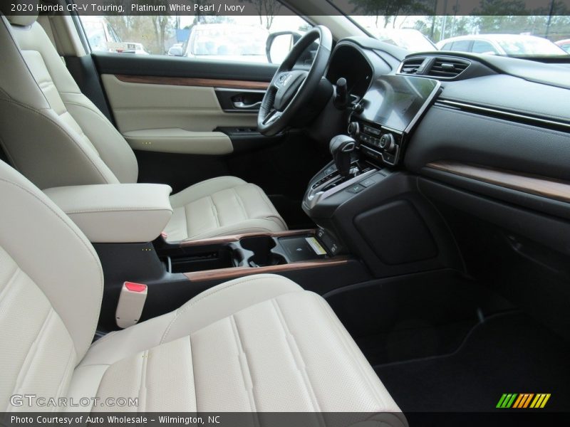 Platinum White Pearl / Ivory 2020 Honda CR-V Touring