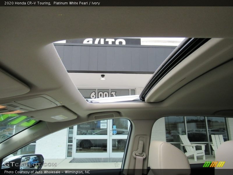 Platinum White Pearl / Ivory 2020 Honda CR-V Touring
