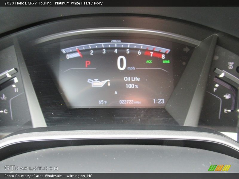 Platinum White Pearl / Ivory 2020 Honda CR-V Touring
