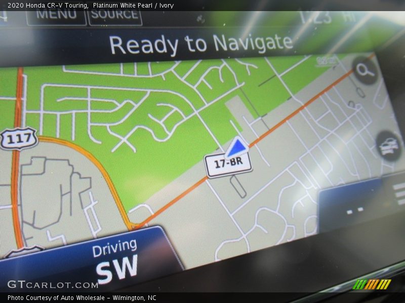 Platinum White Pearl / Ivory 2020 Honda CR-V Touring