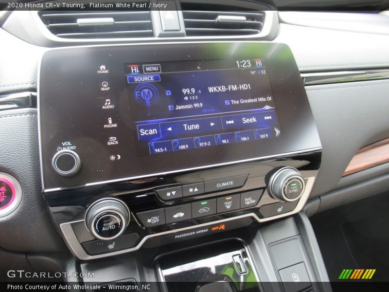 Platinum White Pearl / Ivory 2020 Honda CR-V Touring