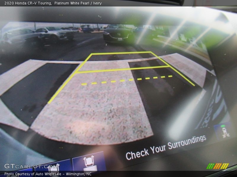 Platinum White Pearl / Ivory 2020 Honda CR-V Touring
