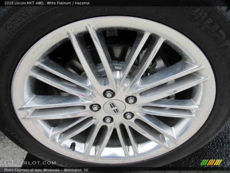White Platinum / Hazelnut 2018 Lincoln MKT AWD