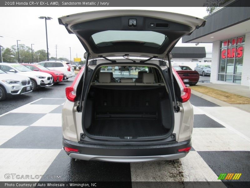 Sandstorm Metallic / Ivory 2018 Honda CR-V EX-L AWD