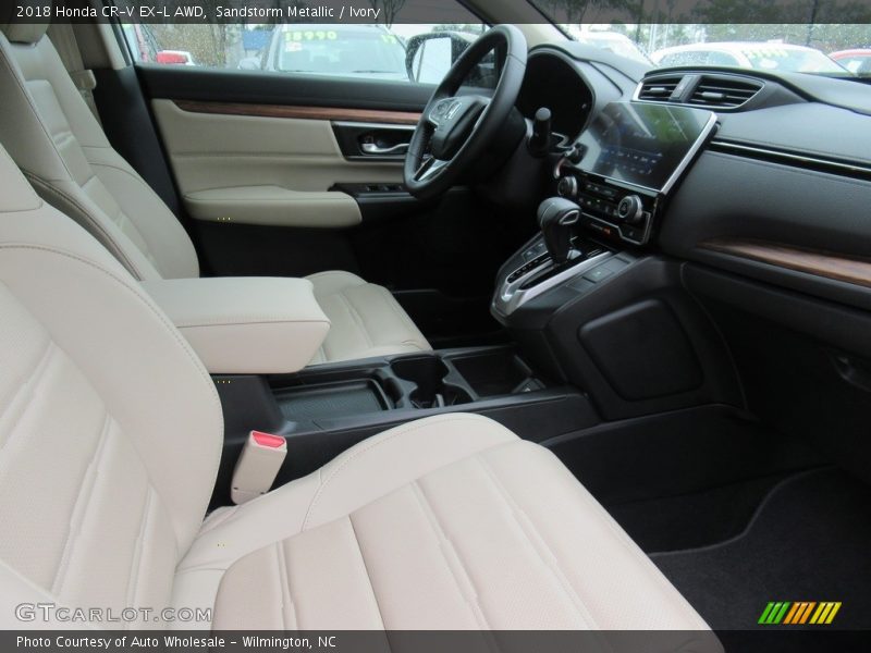 Sandstorm Metallic / Ivory 2018 Honda CR-V EX-L AWD