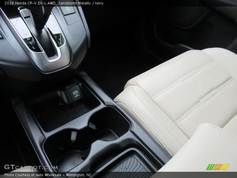 Sandstorm Metallic / Ivory 2018 Honda CR-V EX-L AWD