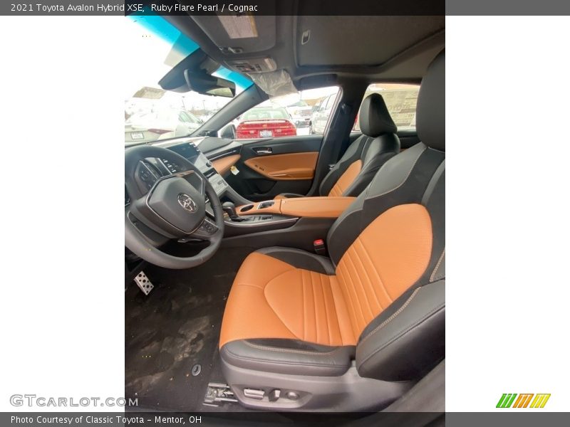  2021 Avalon Hybrid XSE Cognac Interior