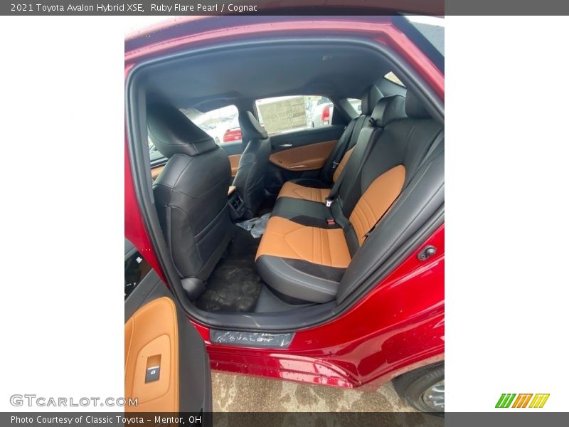 Rear Seat of 2021 Avalon Hybrid XSE