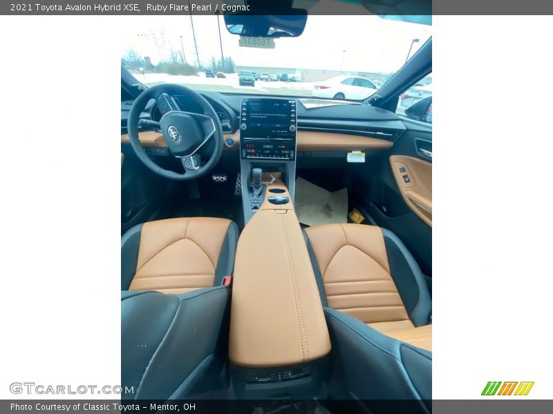 Front Seat of 2021 Avalon Hybrid XSE