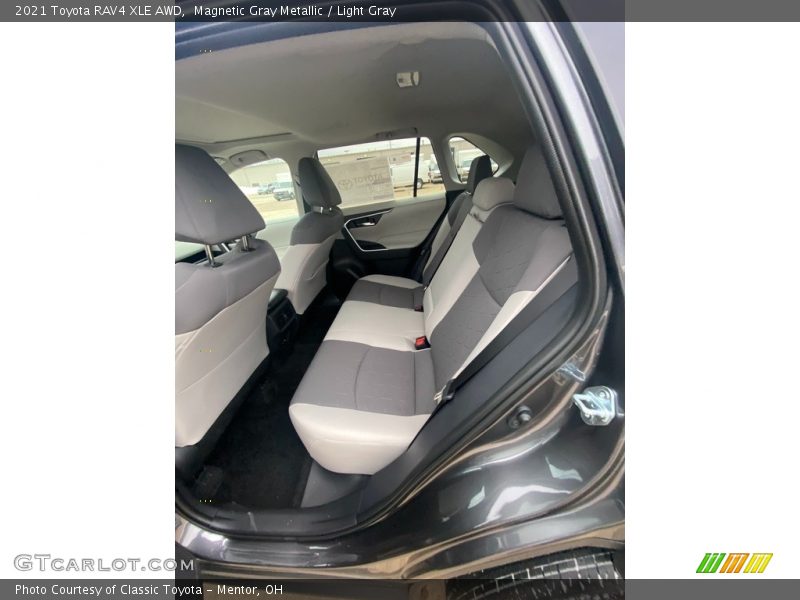 Magnetic Gray Metallic / Light Gray 2021 Toyota RAV4 XLE AWD