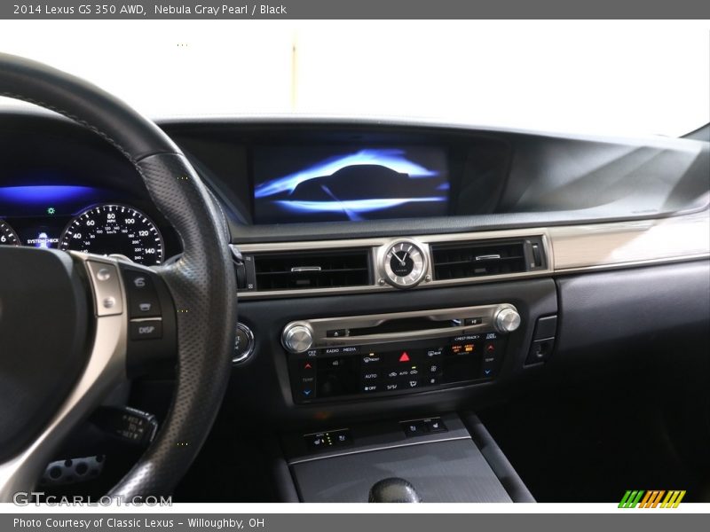 Nebula Gray Pearl / Black 2014 Lexus GS 350 AWD